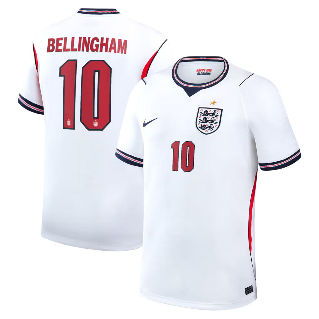 England Bellingham #10 Home Stadium Shirt 2026