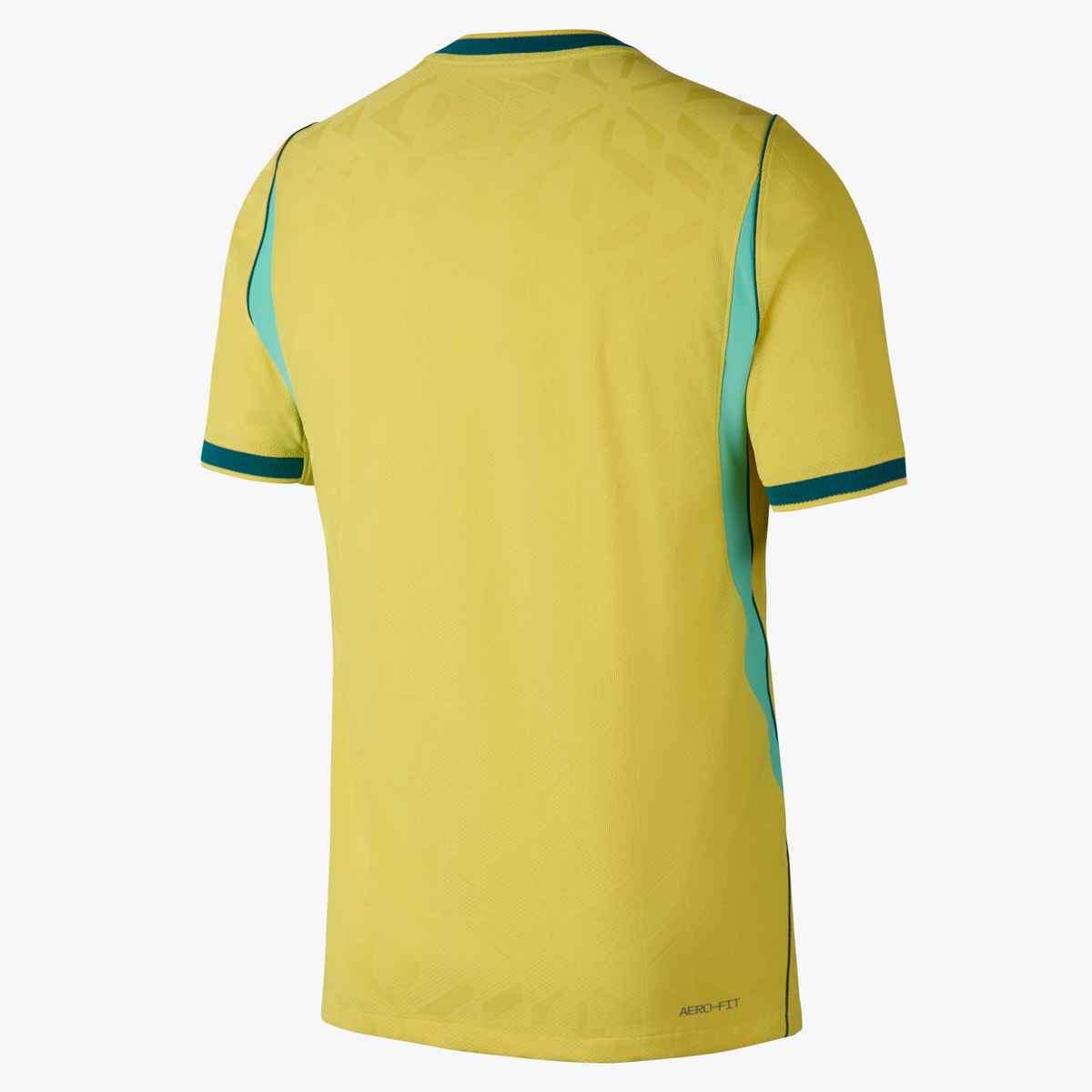 Men's Brazil Neymar Jr. Match Home Jersey 2026 (Yellow/Teal)
