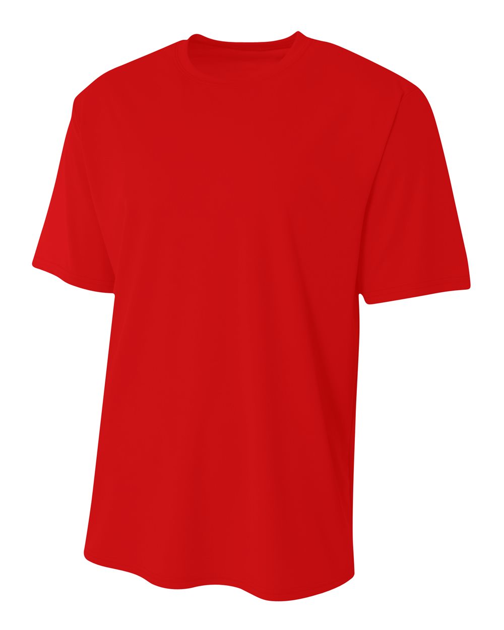 A4 Sprint Performance Tee w/Logo and Number