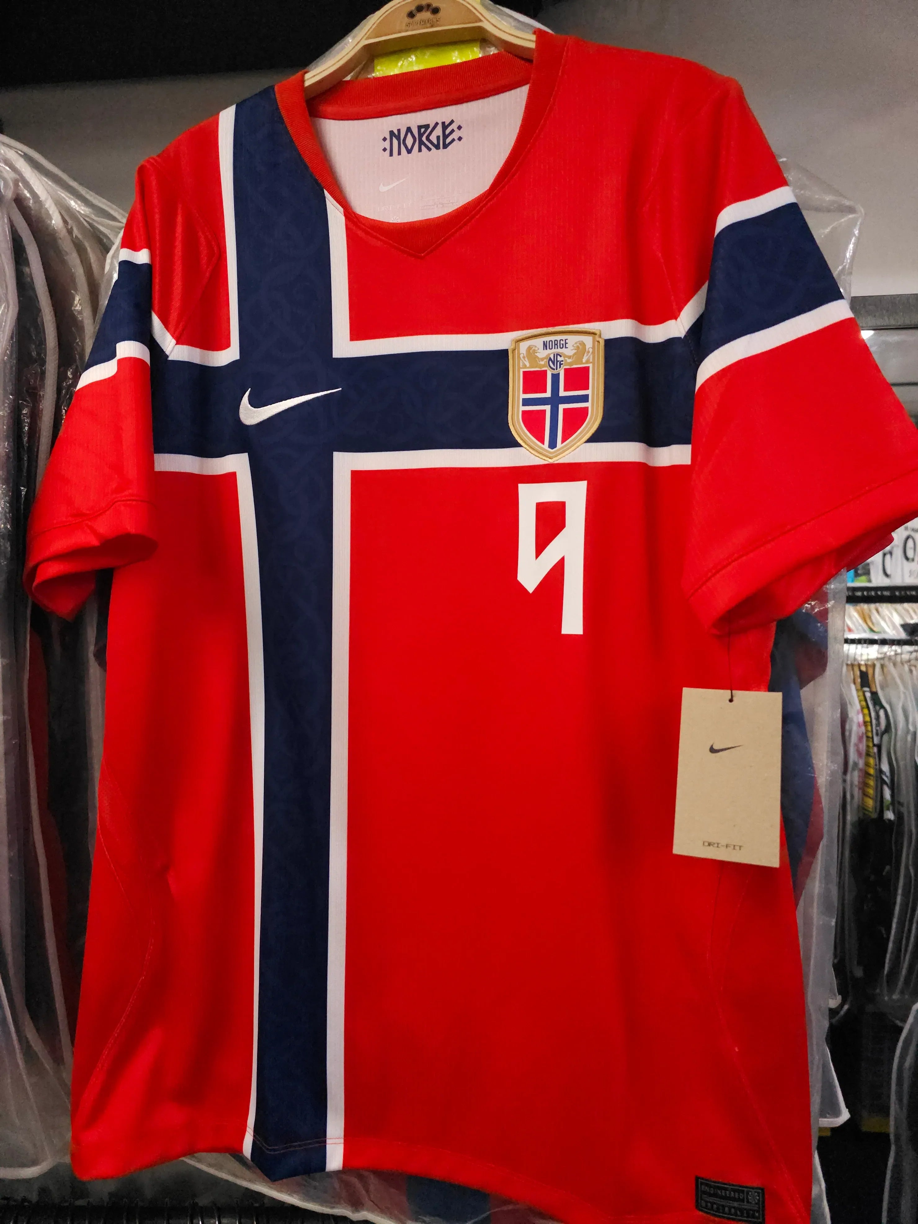 Norway  Braut Haaland  Home 2026 Jersey
