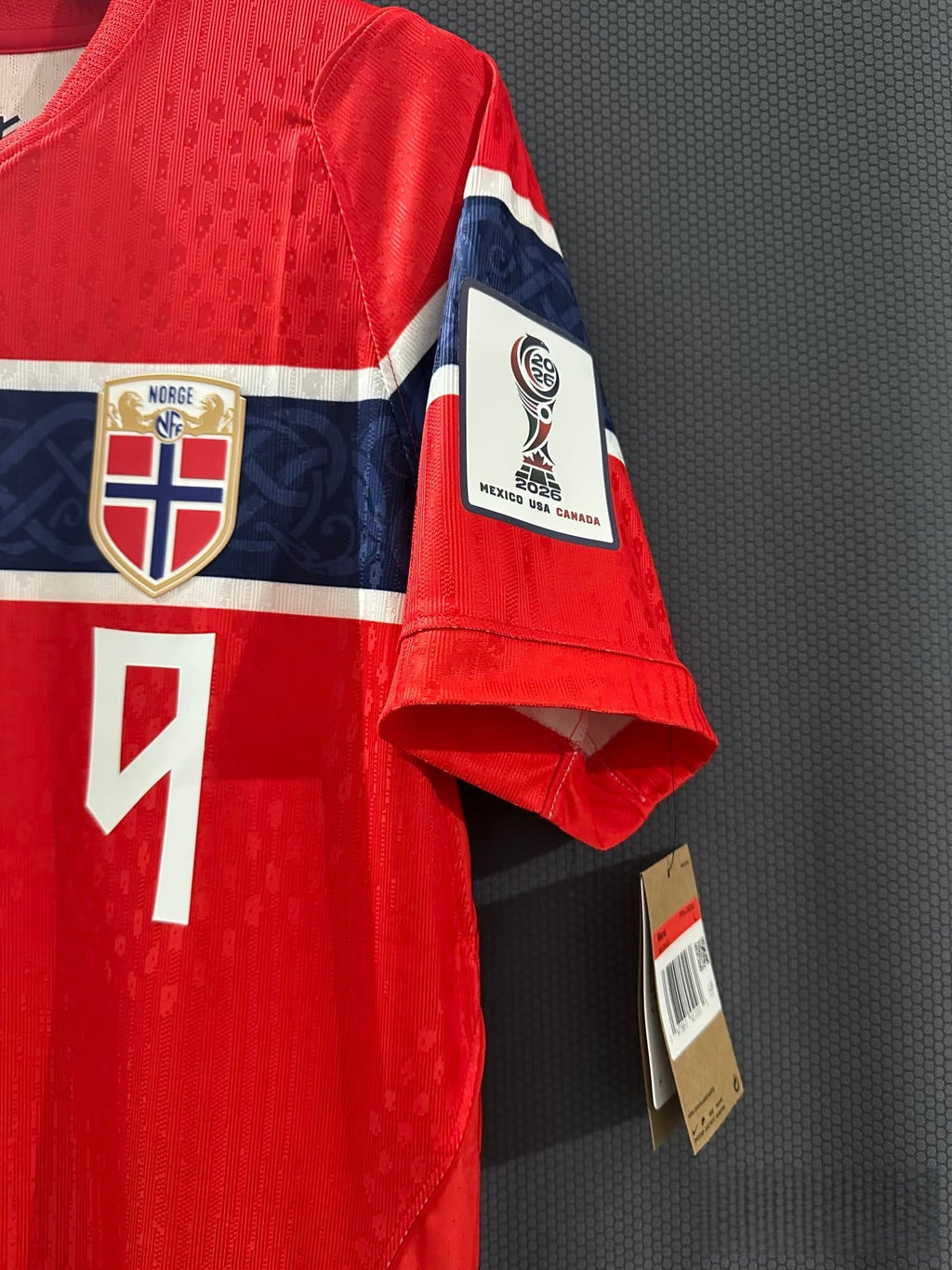 Norway  Braut Haaland  Home 2026 Jersey