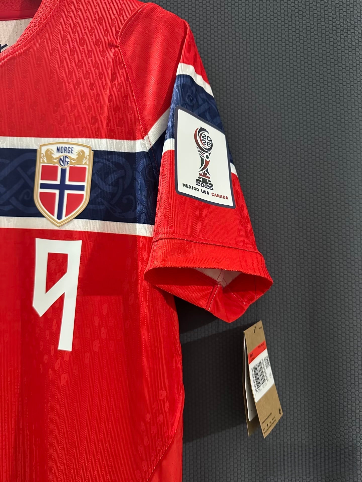 Norway  Braut Haaland  Home 2026 Jersey