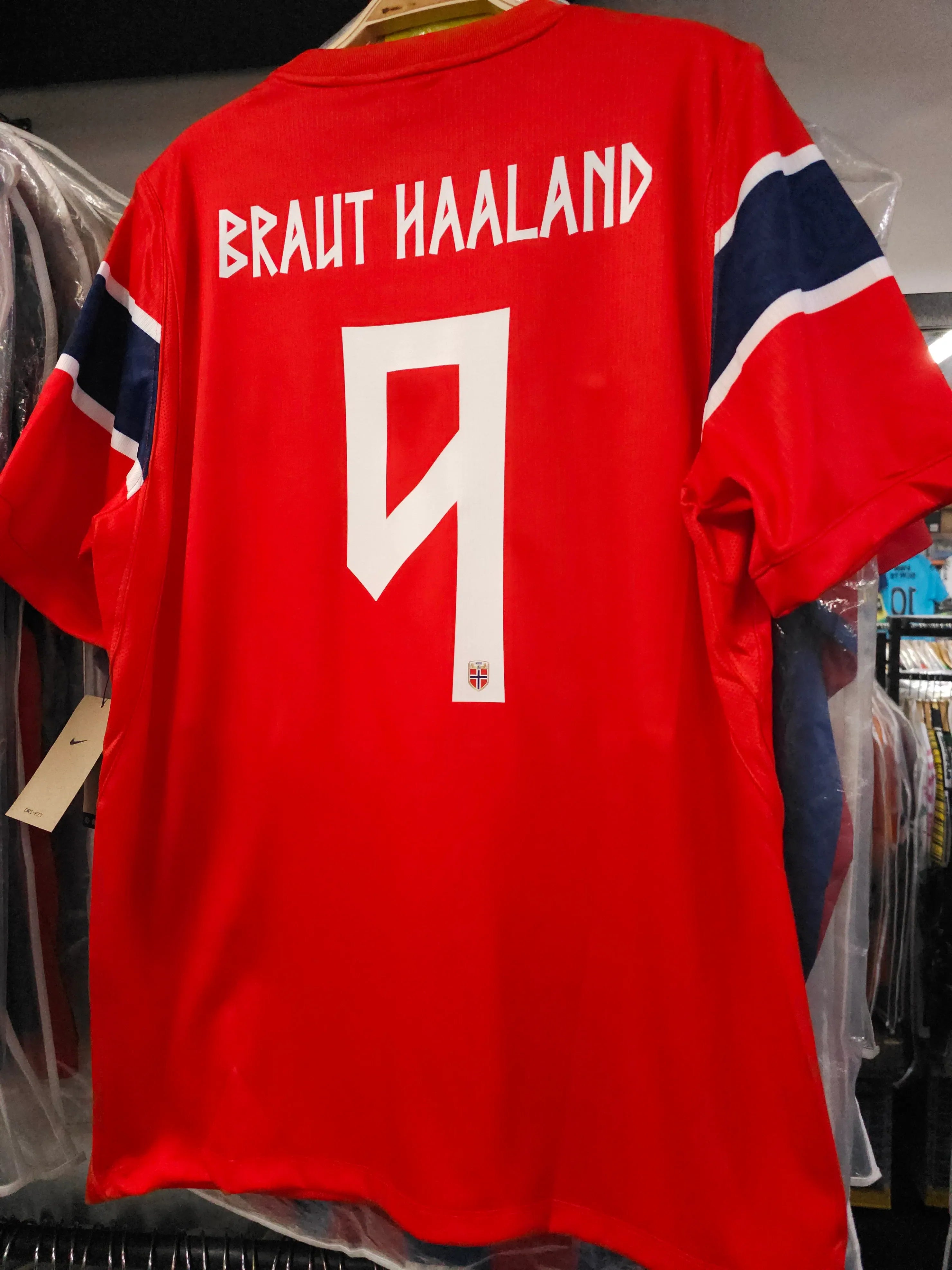 Norway  Braut Haaland  Home 2026 Jersey