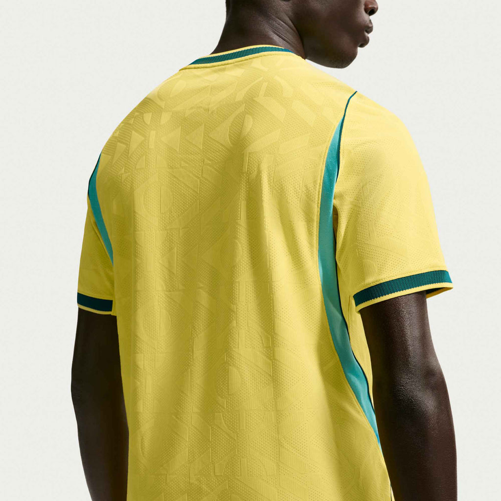 Men's Brazil Neymar Jr. Match Home Jersey 2026 (Yellow/Teal)