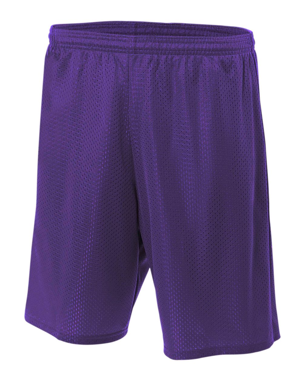 A4 7" Lined Tricot Mesh Shorts, Sizes 2XL-4XL