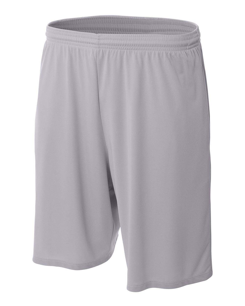 A4 9" Moisture Management Short with Side Pockets