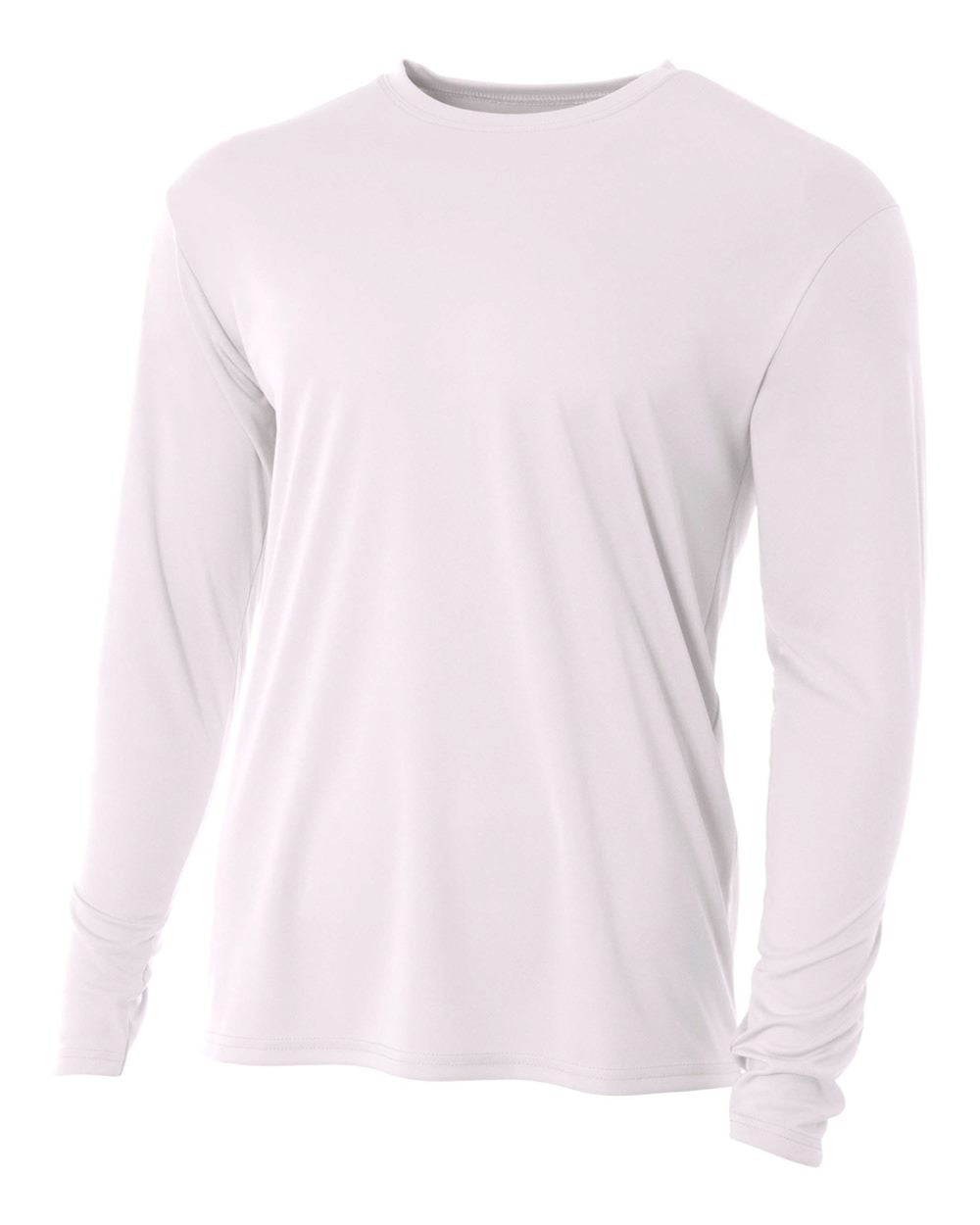 A4 Youth Cooling Performance Long Sleeve Crew