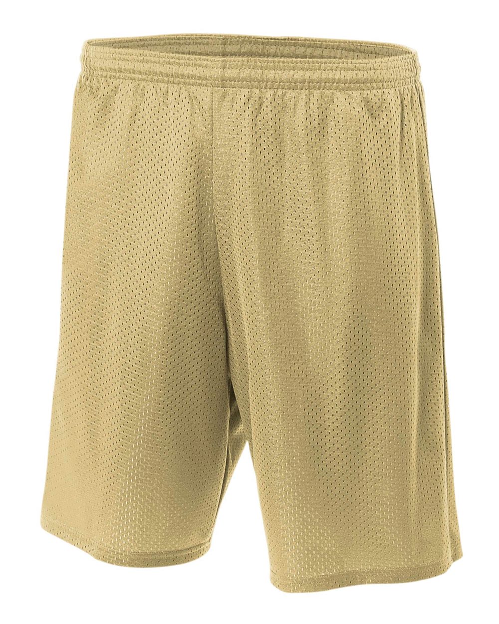 A4 7" Lined Tricot Mesh Shorts, Sizes 2XL-4XL