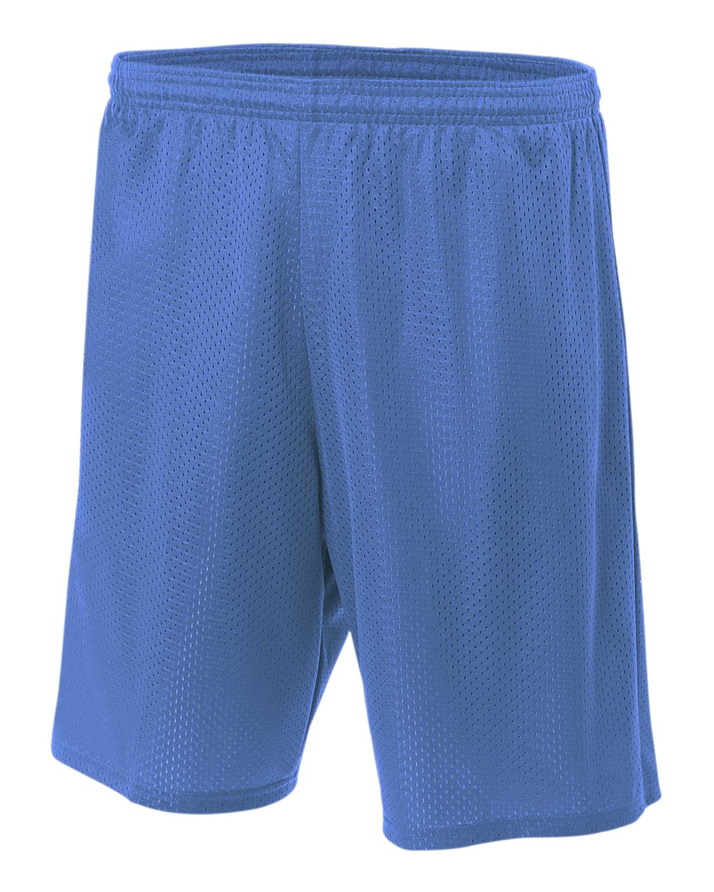 A4 9" Lined Tricot Mesh Short, Sizes 2XL-4XL