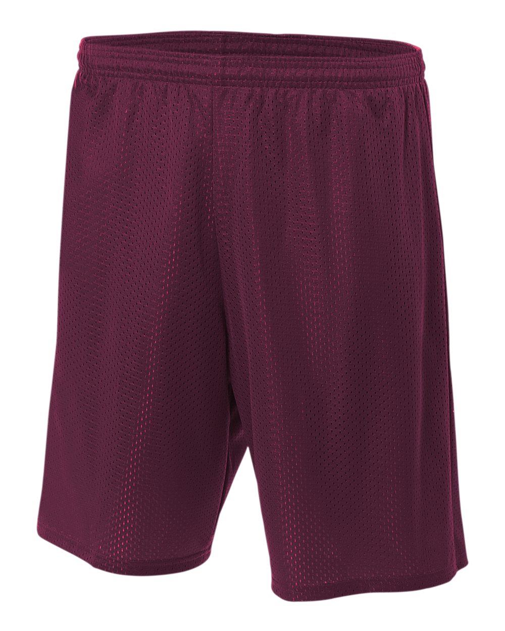 A4 9" Lined Tricot Mesh Short, Sizes 2XL-4XL