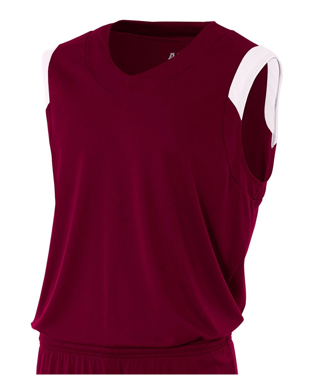 A4 Moisture Management V-neck Muscle