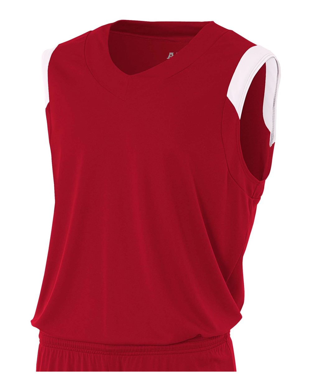 A4 Moisture Management V-neck Muscle