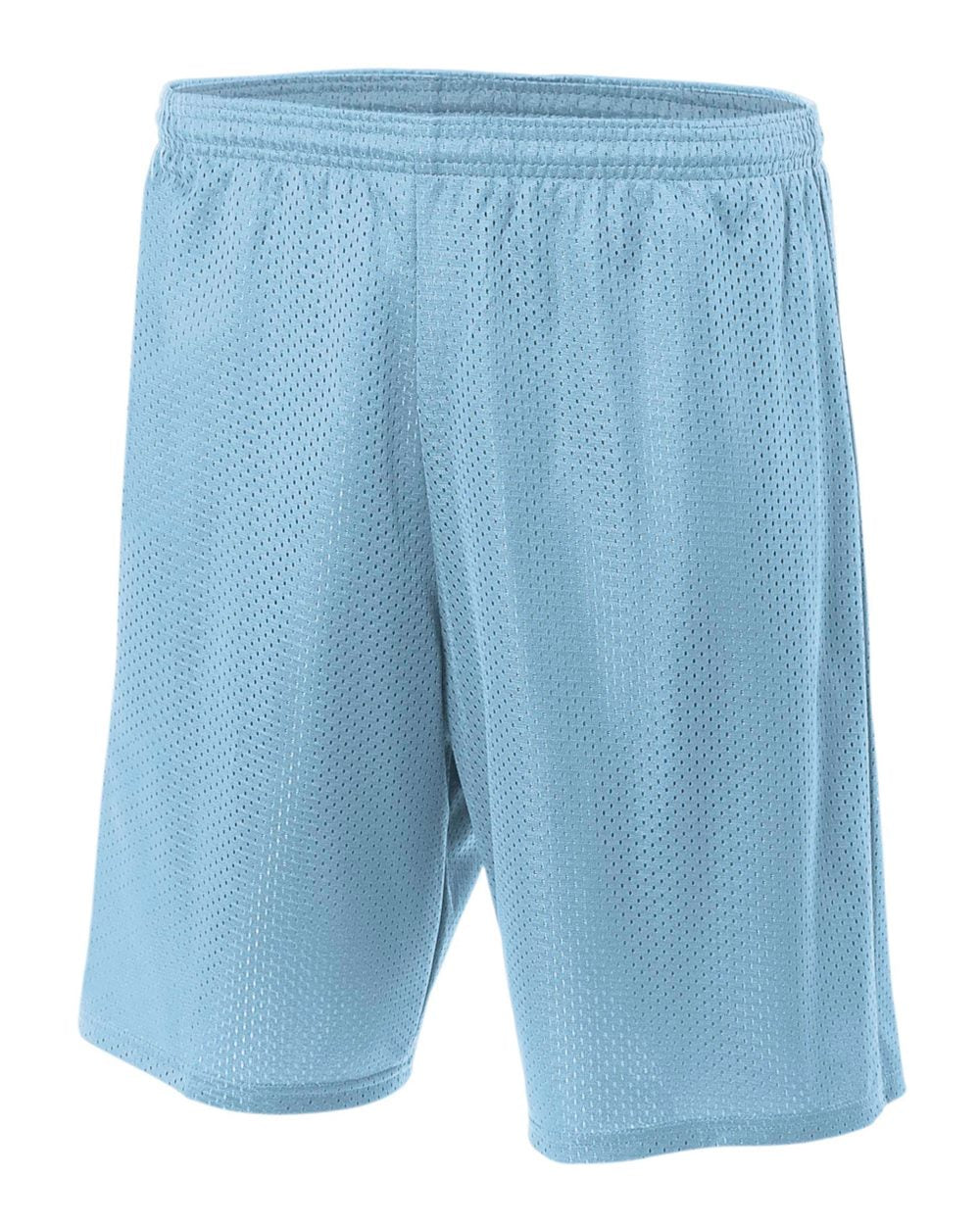 A4 7" Lined Tricot Mesh Shorts, Sizes 2XL-4XL