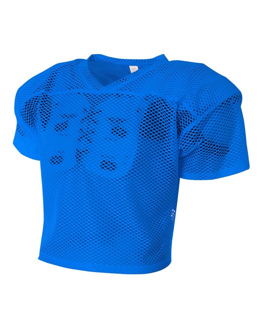 A4 Porthole Mesh Football Practice Jersey Youth Si
