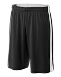 A4 Reversible Moisture Management 10" Short