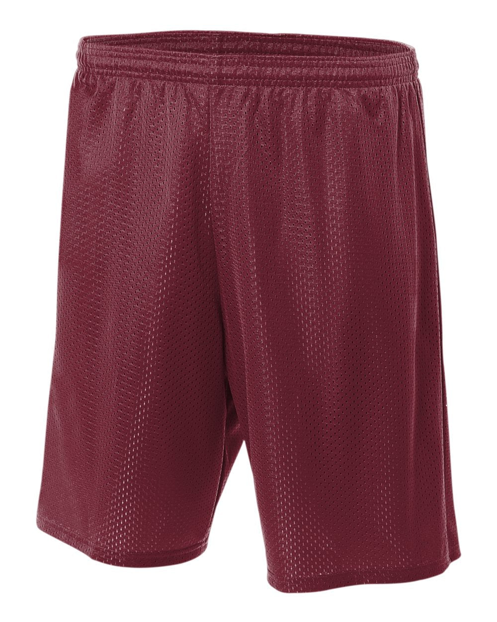 A4 9" Lined Tricot Mesh Short, Sizes 2XL-4XL