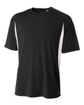 A4 Youth Cooling Performance Color Block Short Sle
