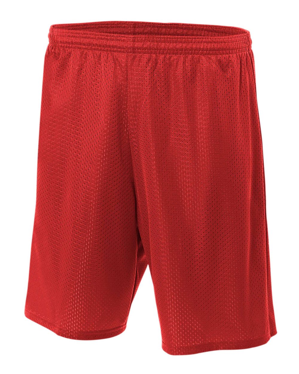 A4 7" Lined Tricot Mesh Shorts, Sizes 2XL-4XL