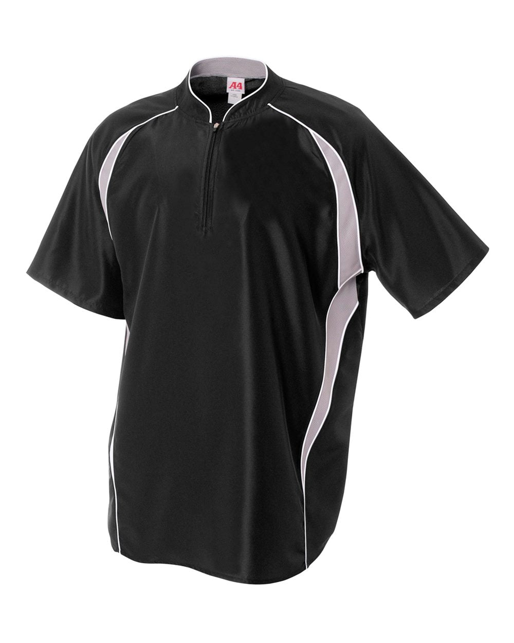 A4 1/4 Zip Batting Jacket
