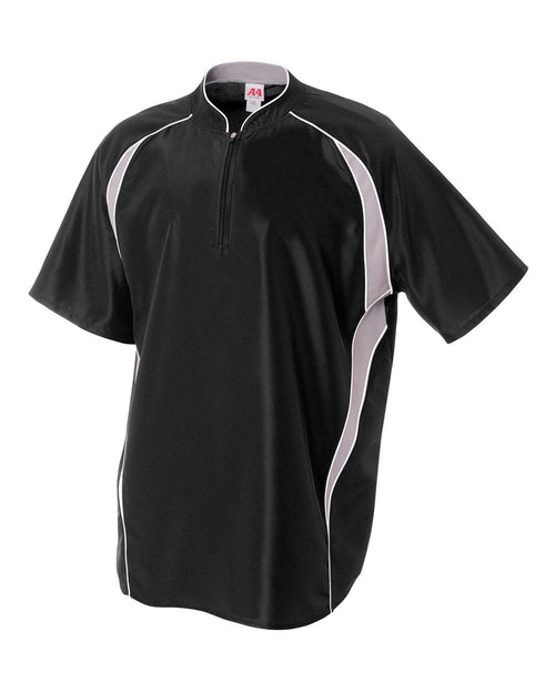 A4 1/4 Zip Batting Jacket