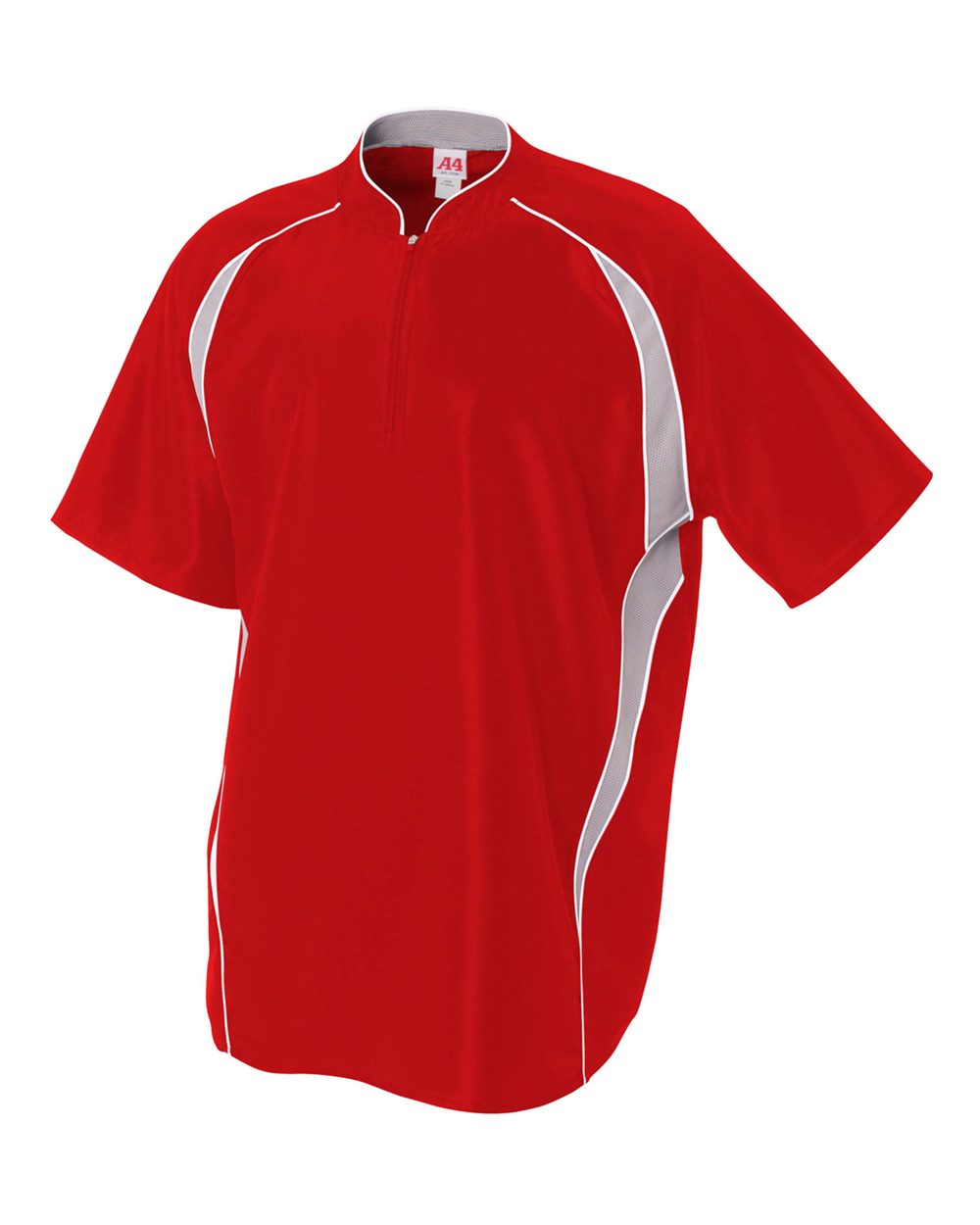 A4 1/4 Zip Batting Jacket