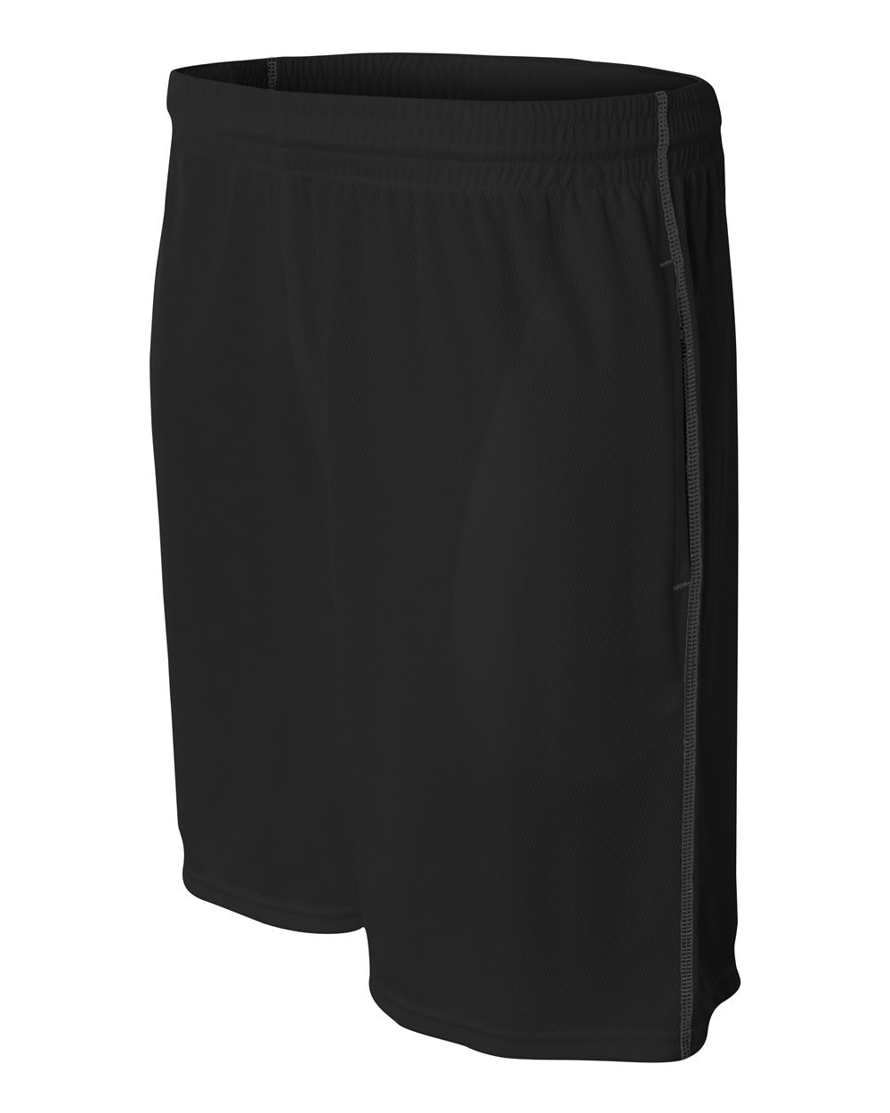 A4 9" Pocketed Short with Contrast Stitching