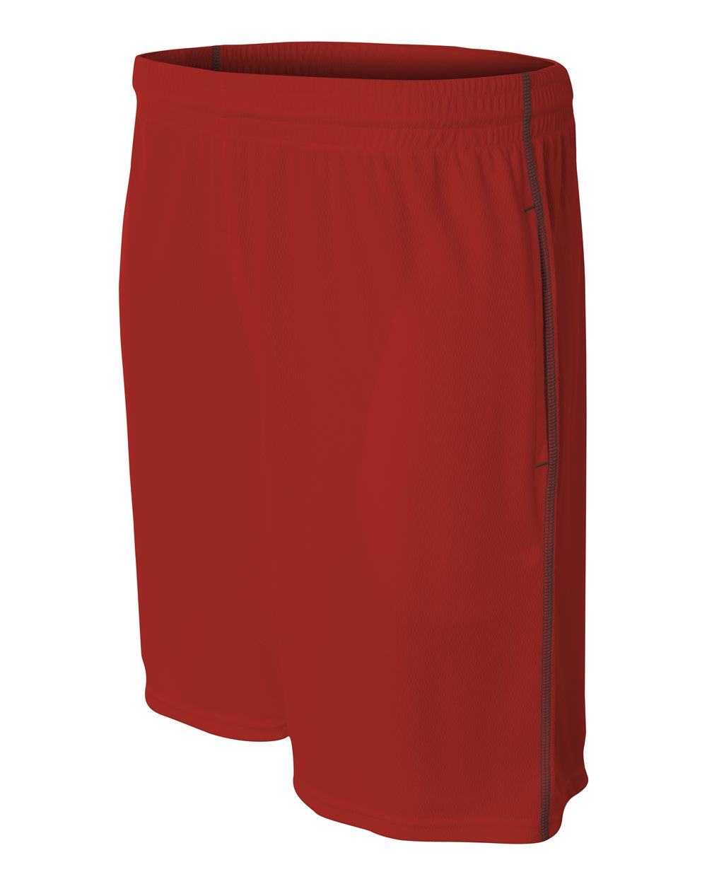 A4 9" Pocketed Short with Contrast Stitching