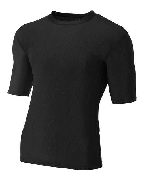A4 1/2 Sleeve Compression Crew