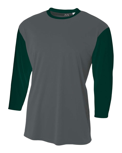 A4 3/4 Sleeve Utility Shirt
