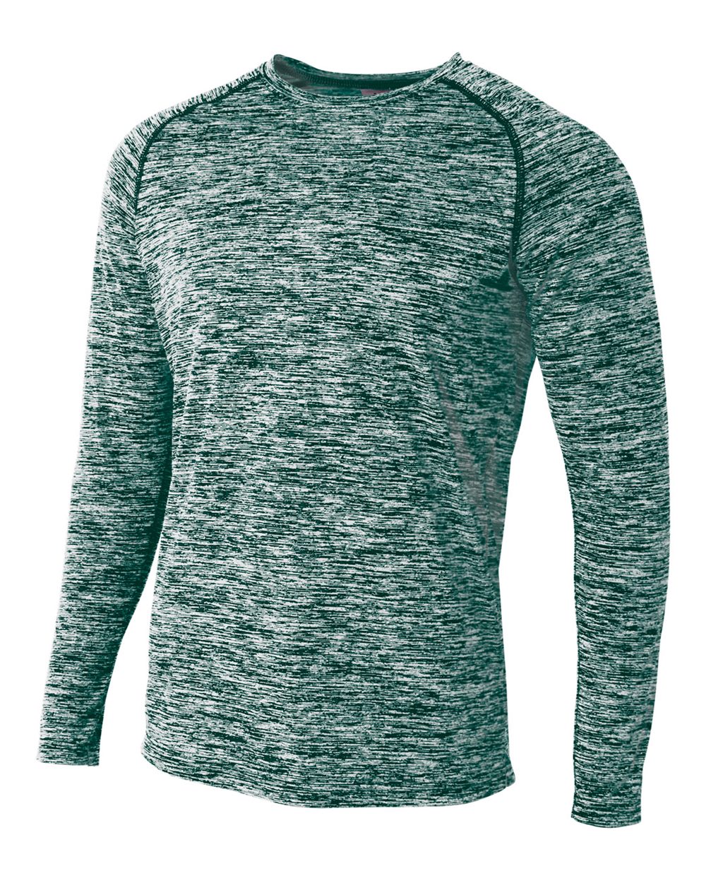 A4 Long Sleeve Raglan Space Dye