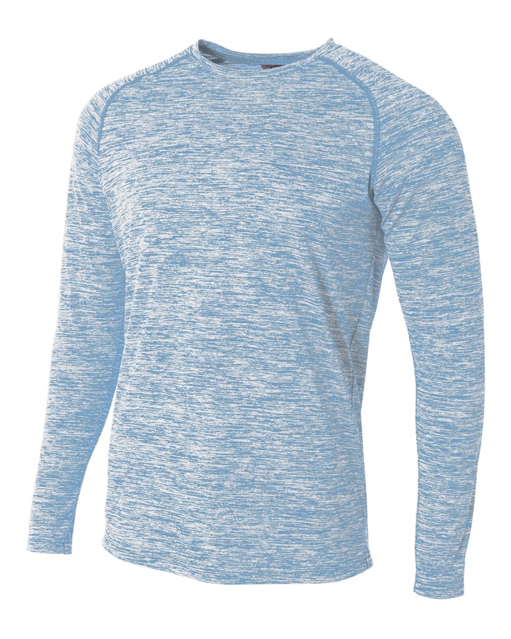 A4 Long Sleeve Raglan Space Dye
