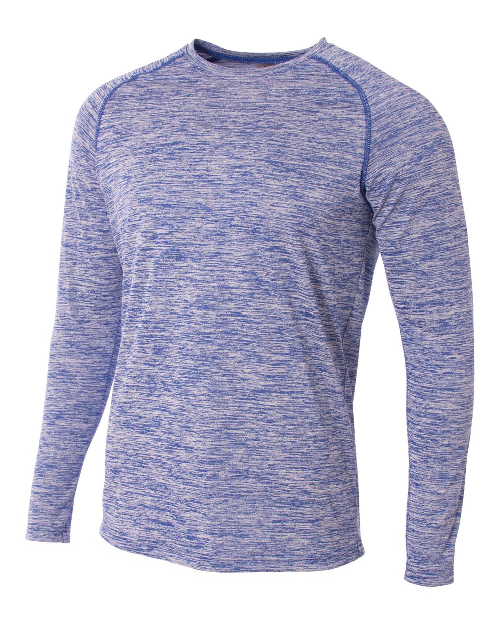 A4 Long Sleeve Raglan Space Dye