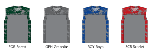 A4 Men's Performance Camo Basketball Muscle
