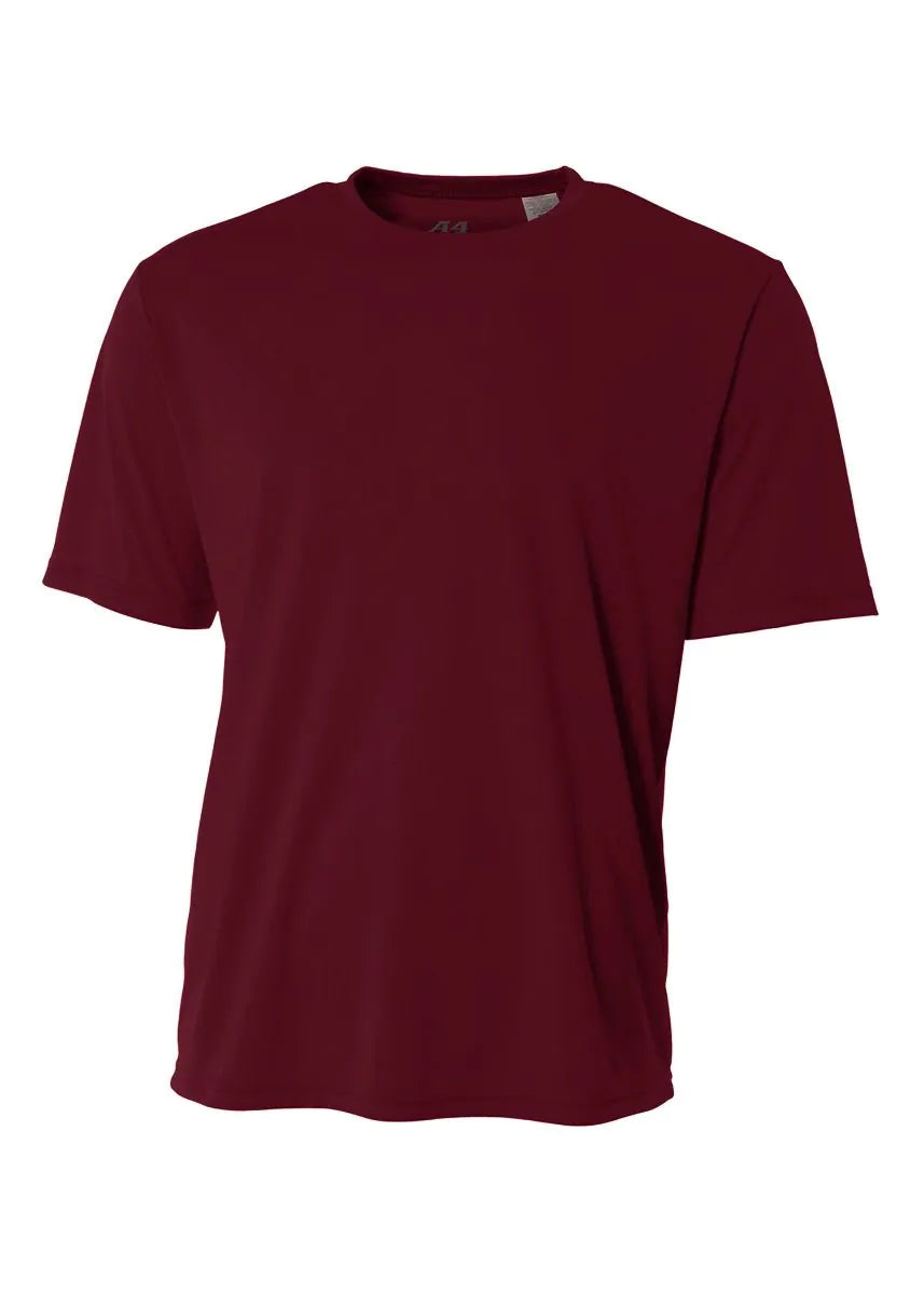 A4 Sprint Performance Tee w/Logo and Number