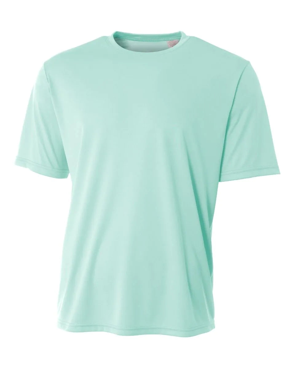 A4 Sprint Performance Tee w/Logo and Number