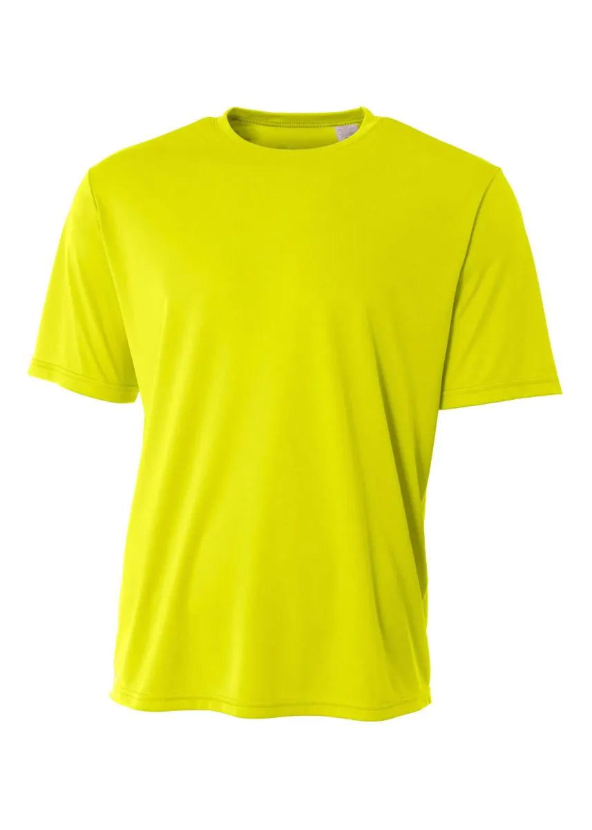 A4 Sprint Performance Tee w/Logo and Number
