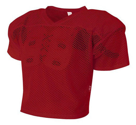 A4 Porthole Mesh Football Practice Jersey Youth Si