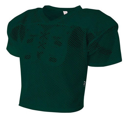 A4 Porthole Mesh Football Practice Jersey Youth Si
