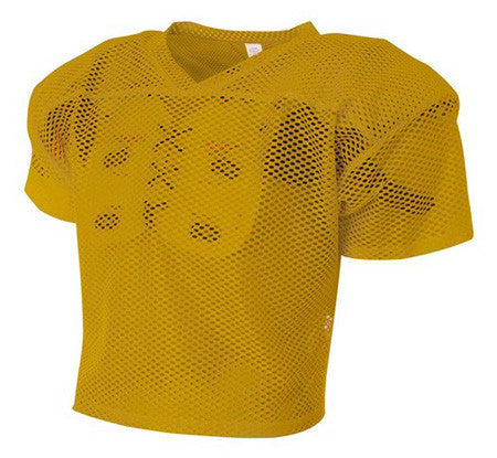 A4 Porthole Mesh Football Practice Jersey Youth Si